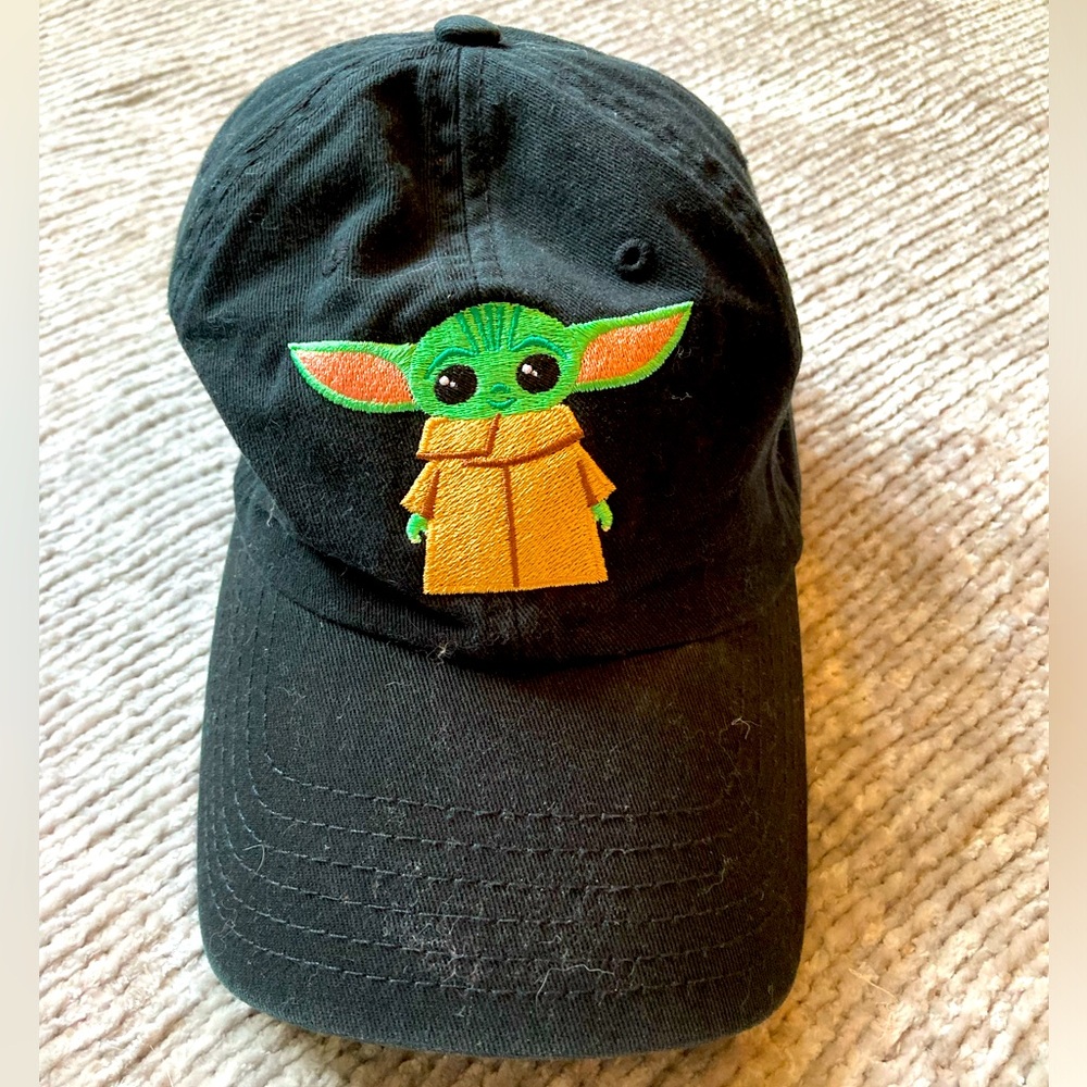 Disney Star Wars Grogu Mandalorian, The Child, Baby Yoda Adjustable Baseball Hat